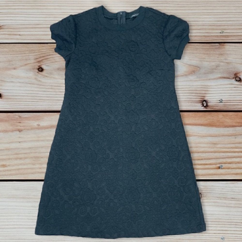 Zara Womens A-line Short Sleeve Sweater Dress